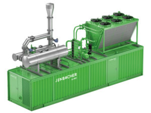 Mobile Power Solution - Jenbacher J320 engine in Container